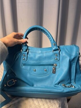 Blue Versetta Women's Handbag